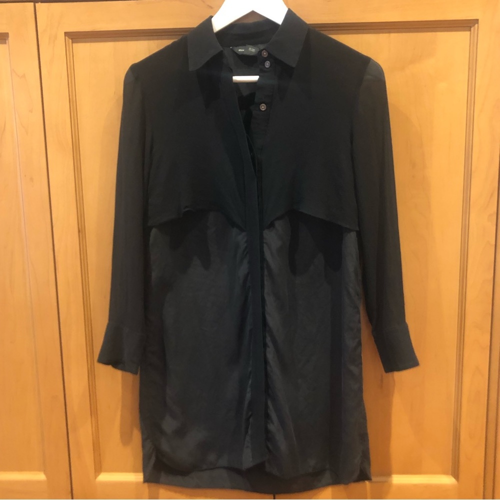 Club Monaco blouse look dress